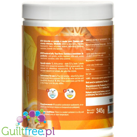 KFD Diet Jelly  (50 servings) - Yuzu
