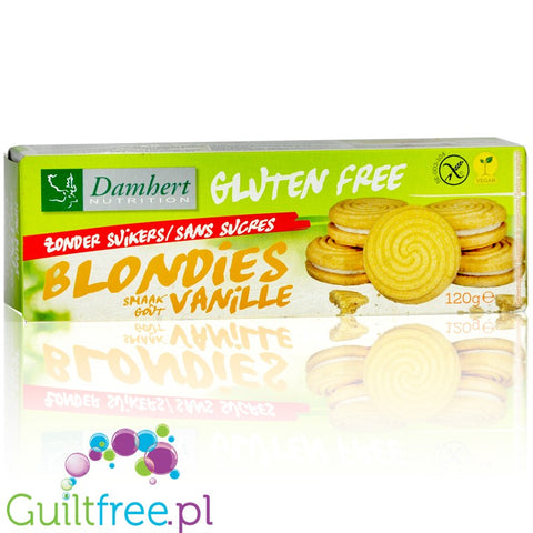Damhert Vanille Blondies no added sugar sandwich cookies