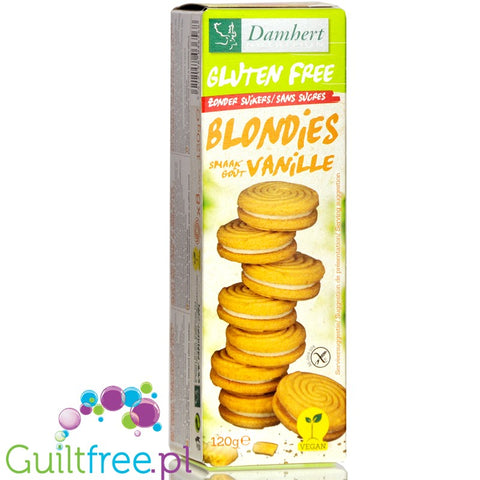Damhert Vanille Blondies no added sugar sandwich cookies