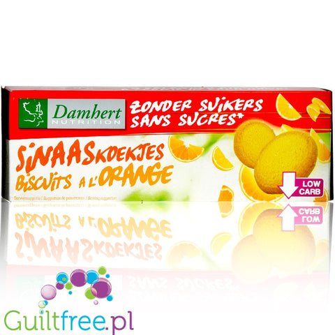 Damhert Orange Biscuits with no added sugar 