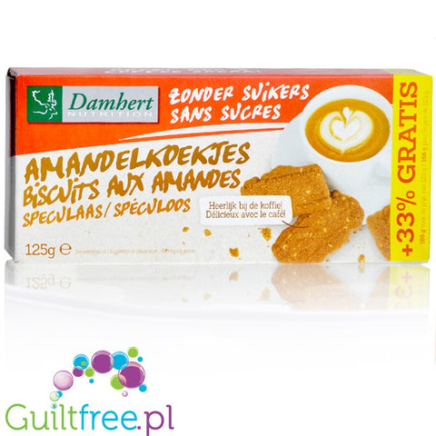 Damhert Speculoos no added sugar almond cookies