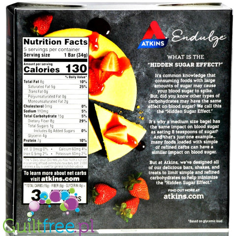 Atkins Endulge Strawberry Cheesecake BOX
