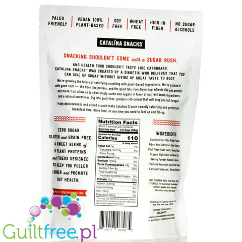 Catalina Crunch Keto Cereal, Fruity 9oz