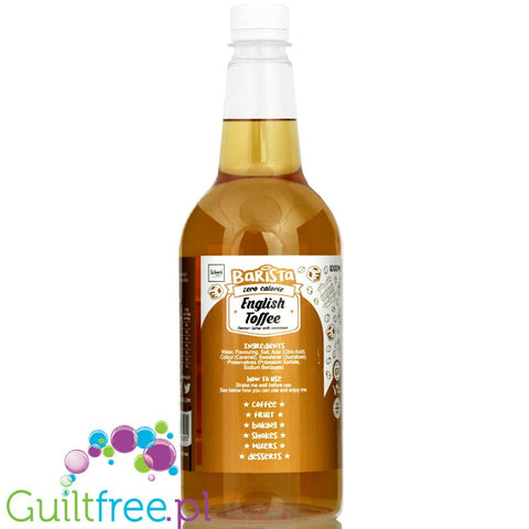 Skinny Food Barista Coffee Syrup Salted Caramel Vanilla
