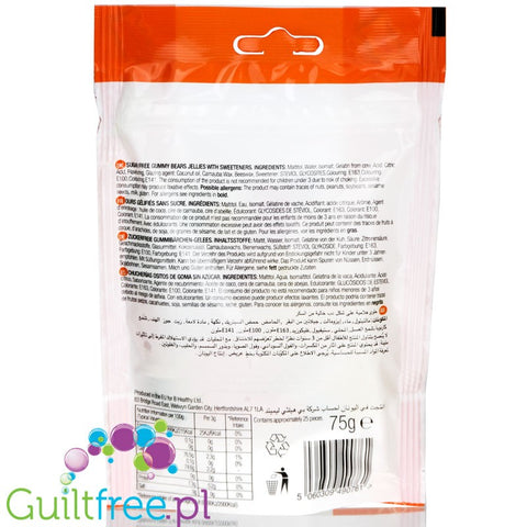 Diablo Stevia Gummy Bears - sugar free jelly bears