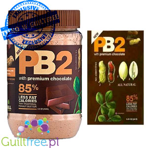 PB2 Powdered Peanut Butter with premium chocolate