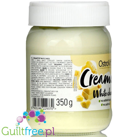 Ostrovit Creametto White - no added sugar white chocolate spread