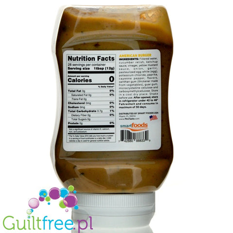 Mrs Taste Zero Calorie American Burger Sauce 11 oz