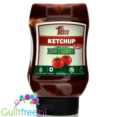 Mrs Taste Zero Calorie Ketchup, Spicy 12 oz