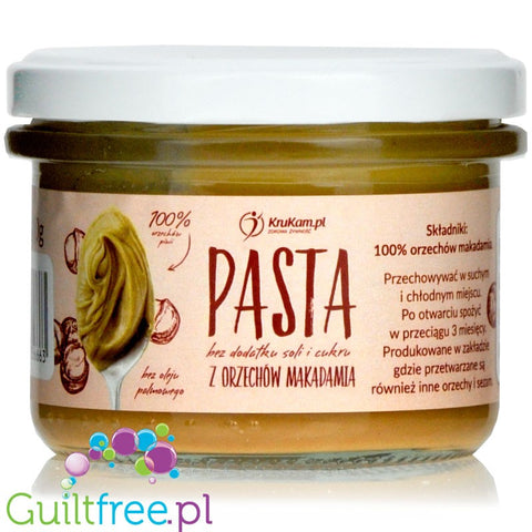 Krukam Macadamia Butter 100%