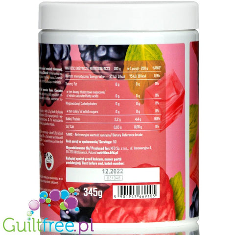 KFD Diet Jelly  (50 servings) - Ruby Lemonade, 50 servings of 18kcal