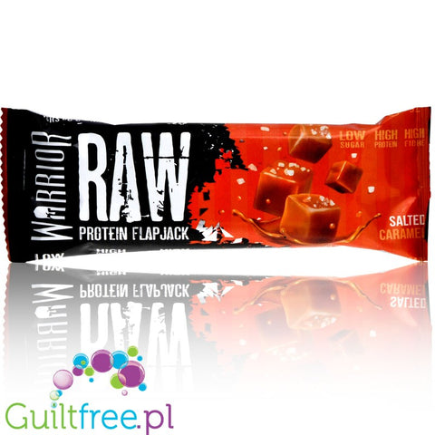 Warrior Raw Protein Flapjack Salted Caramel