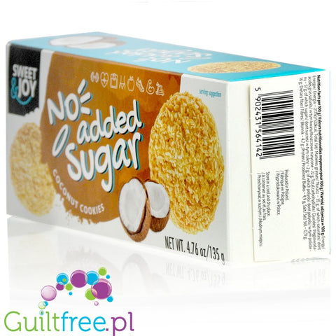 Sweet & Joy sugar free cookies with coconut