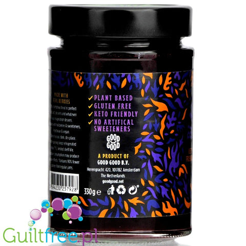 Good Good Keto Friendly Sweet Jam, Blackcurrant