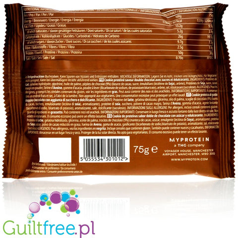 Myprotein Protein Cookie Double Chocolate Chip