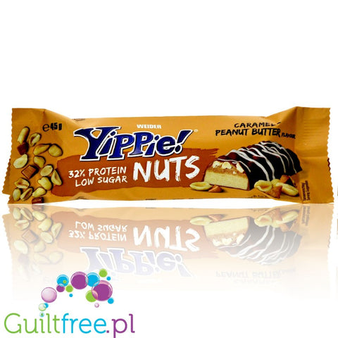 Yippie! Bar Caramel & Peanut Butter 45g