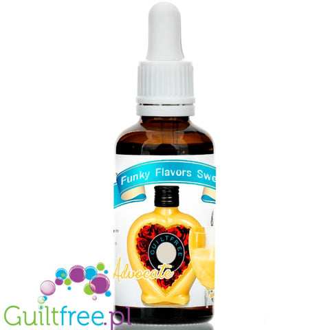 Funky Flavors Sweet Advocate - sweetened, liquid, sugar & fat free Eggnog food flavoring