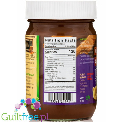 G Butter High Protein Spread, Salted Caramel 12.6 oz