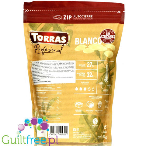 Lily's Sweets White Chocolate Style Baking Chips, No Sugar Added 9 oz.