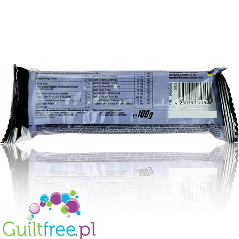 White Protein Bars with White Chocolate Yoghurt filling