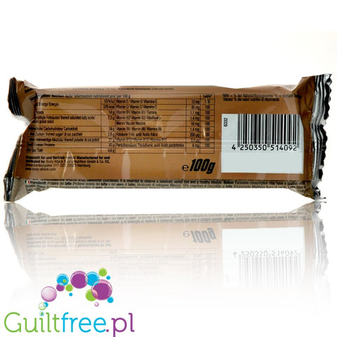 Body Attack Carb Cotrol Nut Nougat Flavor 