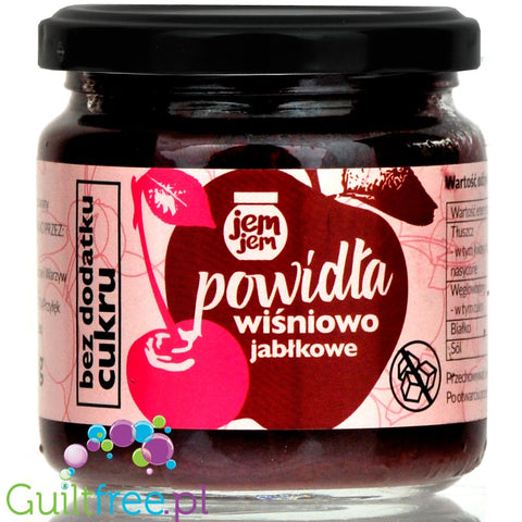 Jem & Jem sugar free fruit spread, Cherry & Apple