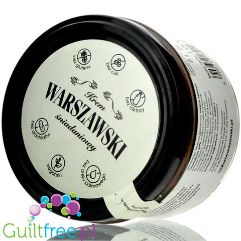 Warszawski Breakfast Spread - chocolate and nut spread with xylitol and erythritol, no added sugar