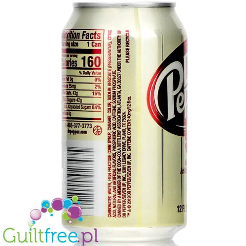 Dr Pepper Vanilla Float, import USA