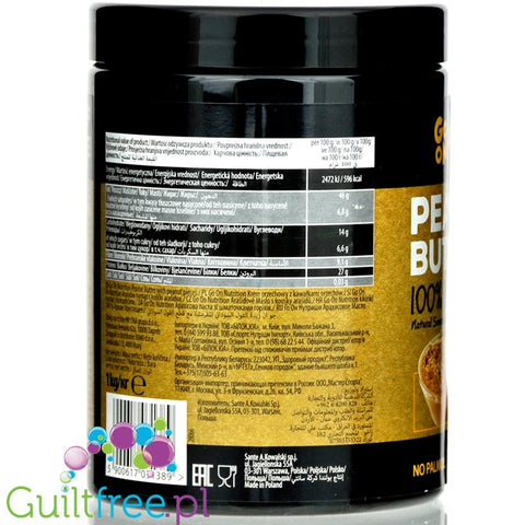 Sante Go On! Peanut butter 100% peanut peanut with crunchy nuts