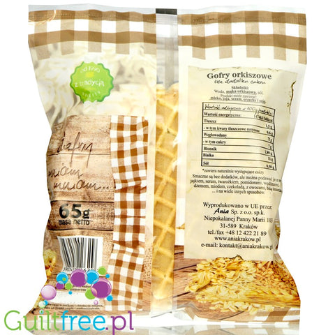 Bio Ania Homemade Cinnamon Wafer Sheets with no added sugar