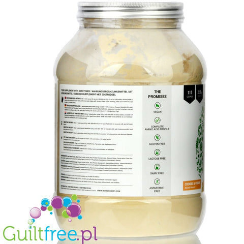 Women's Best Vegan Protein (900g) Cookies & Cream