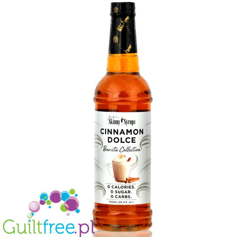 Jordan's Skinny Syrups Barrista Collection Cinnamon Dolce sugar free & calorie free coffee syrup