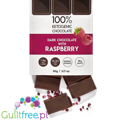 BeKeto™ keto chocolate with raspberries & MCT