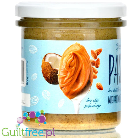 Krukam crunchy almond butter, coconut paste & sugar free biscuits