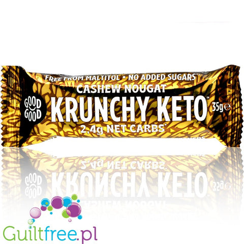 Good Good Keto Cashew Nougat Bar