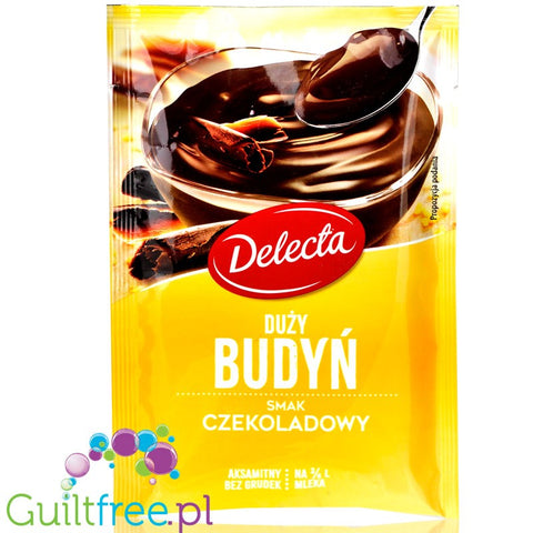 Delecta sugar free chocolate pudding without sweeteners