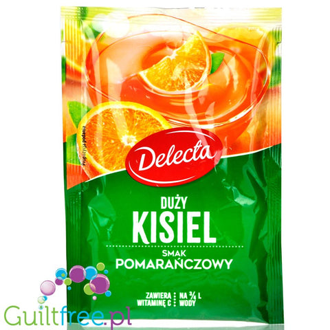 Delecta sugar free orange jelly without sweeteners