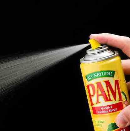 PAM Superior Non Stick Purely Olive Oil - Spray with extra virgin olive oil for frying;