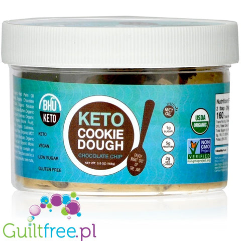 Bhu Foods Superfood Cookie Dough, Double Dark Chocolate