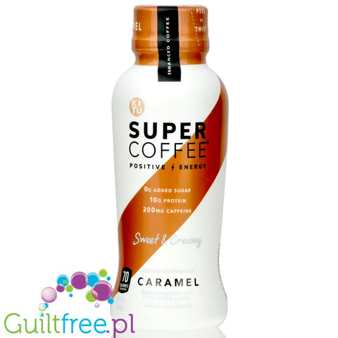Kitu Super Coffee RTD, Caramel with 10g protein and MCT