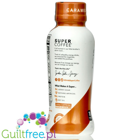Kitu Super Coffee RTD, Caramel with 10g protein and MCT