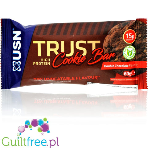 USN Trust filled protein cookie Birthday Cake