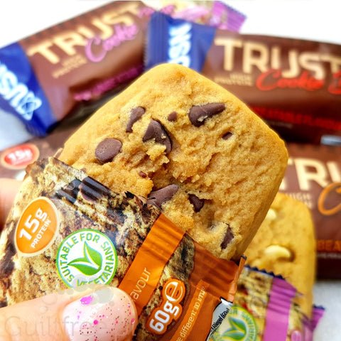 USN Trust Protein Cookie Bar Salted Caramel 15g protein no sweeteners