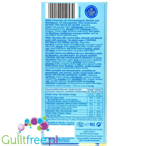 Frankonia Coco ´n Relax No Sugar Added White Chocolate