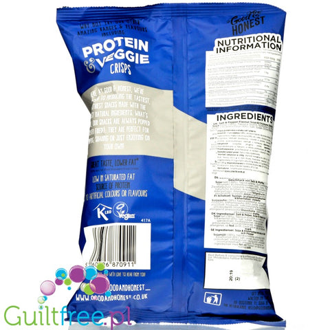 Good & Honest Pop Protein Crisps Salt & Pepper