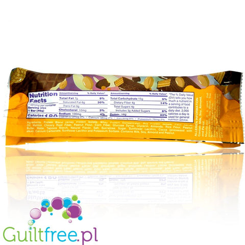 Alani Nu Fit Snacks Protein Bar Peanut Butter Crisp
