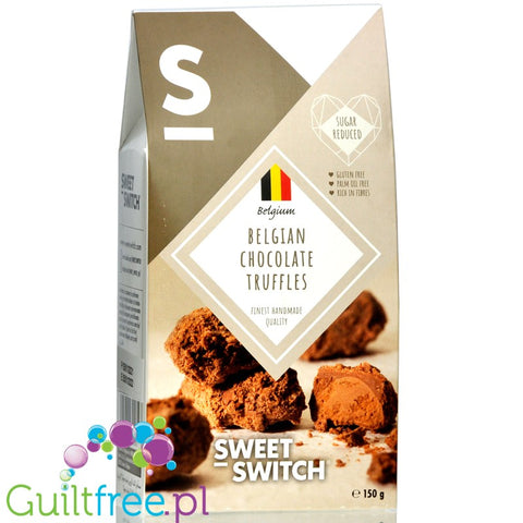 Sweet Switch Trüffel no sugar added chocolate hazelnut pralines