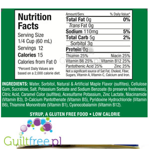 Vermont Sugar Free Low Calorie Syrup
