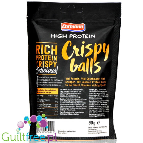 Ehrmann Crispy Balls Vollmilch Schokolade