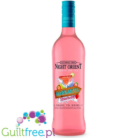 Night Orient Strawberry Margharita alcohol free, low calorie cocktail mixer